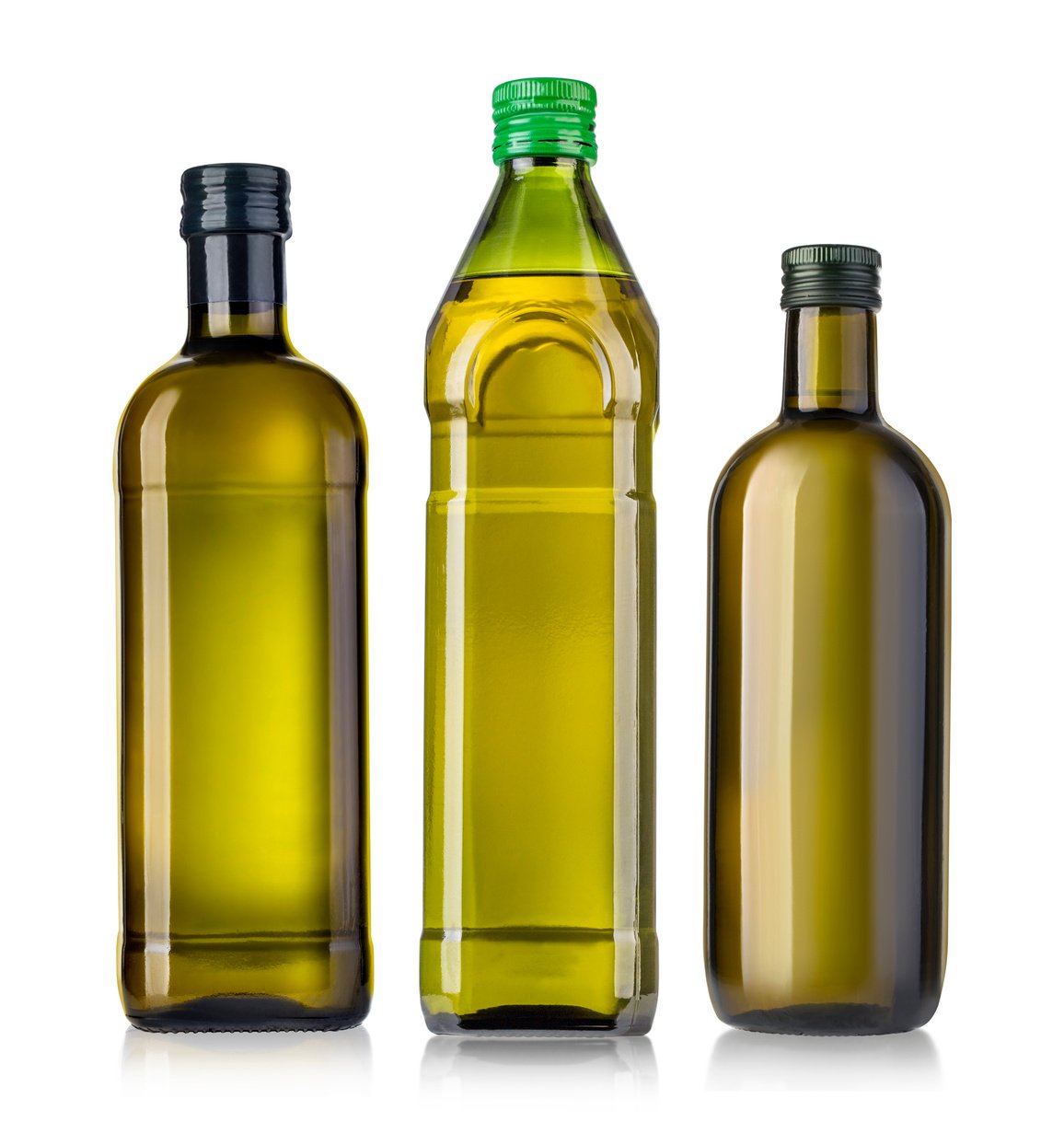 Olive oil bottles